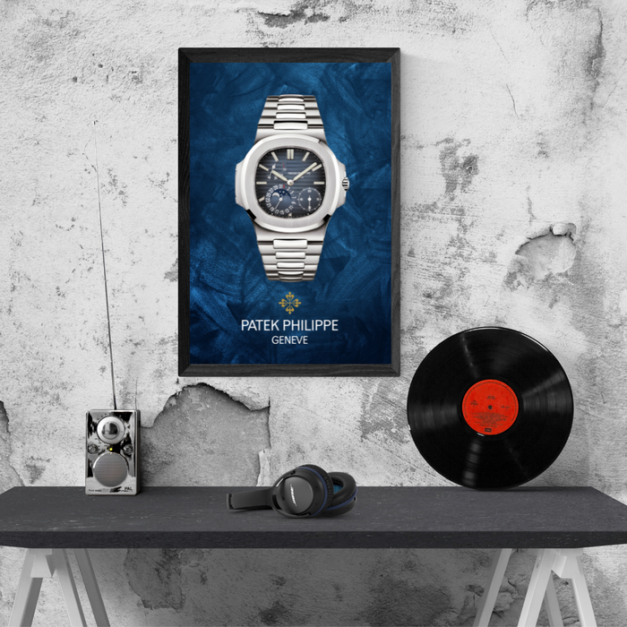 Patek Philipp Poster Blue