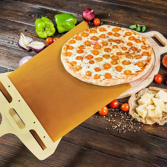 Xtradeal - Pizza Schieber & Antihaft Pizza Schneidebrett